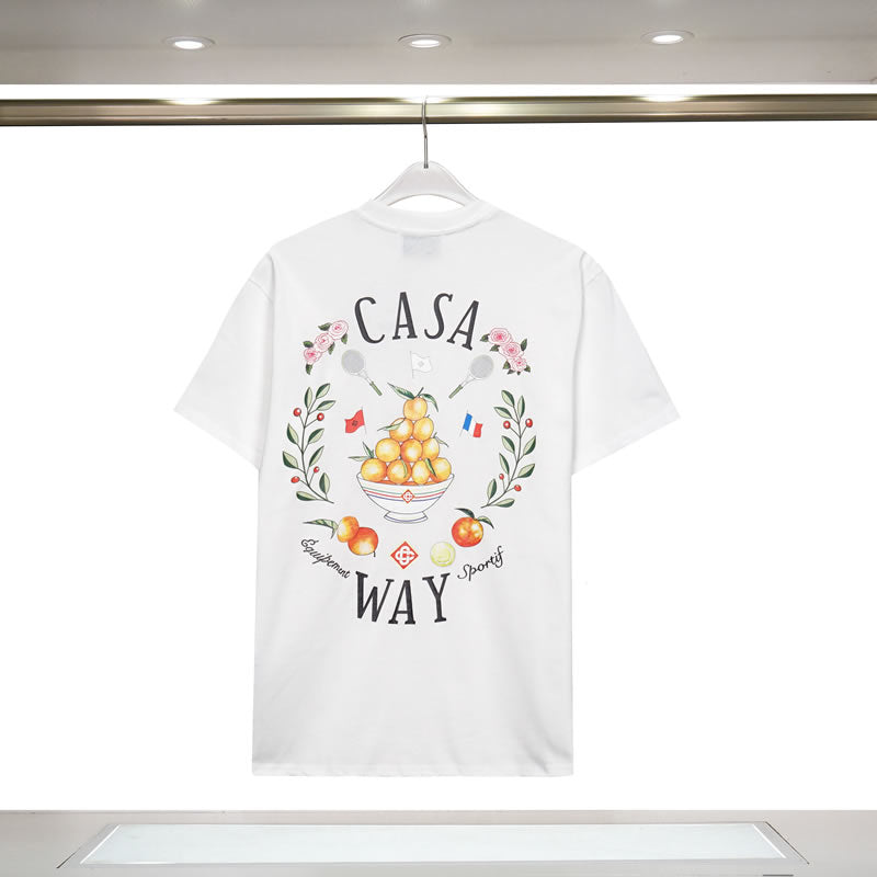Casablanca Casa Way - Oranges T-shirt