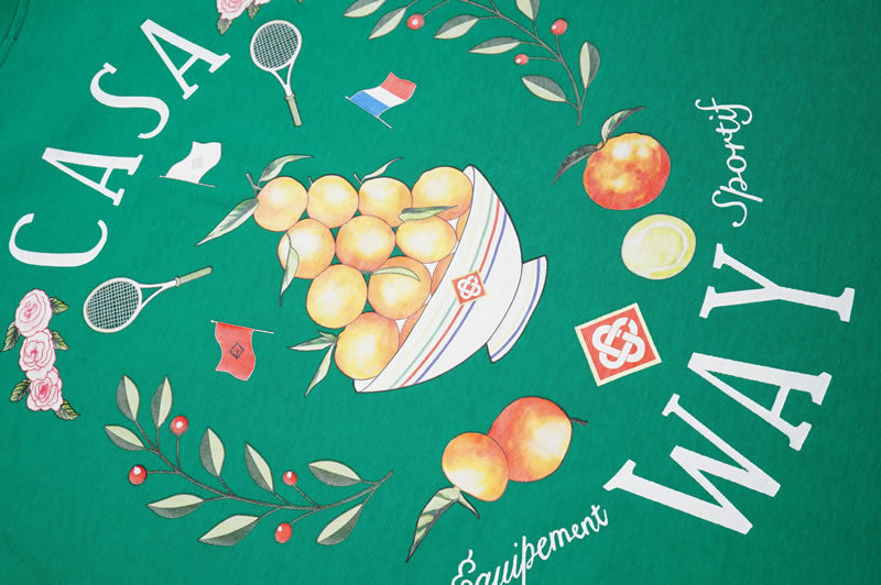 Casablanca Casa Way - Oranges T-shirt